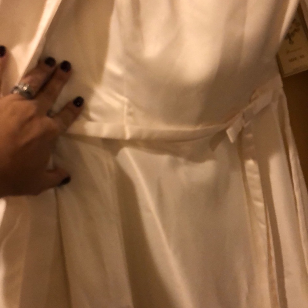 Brand New Ivory Evening Dress with shawl - Picture 3 of 3